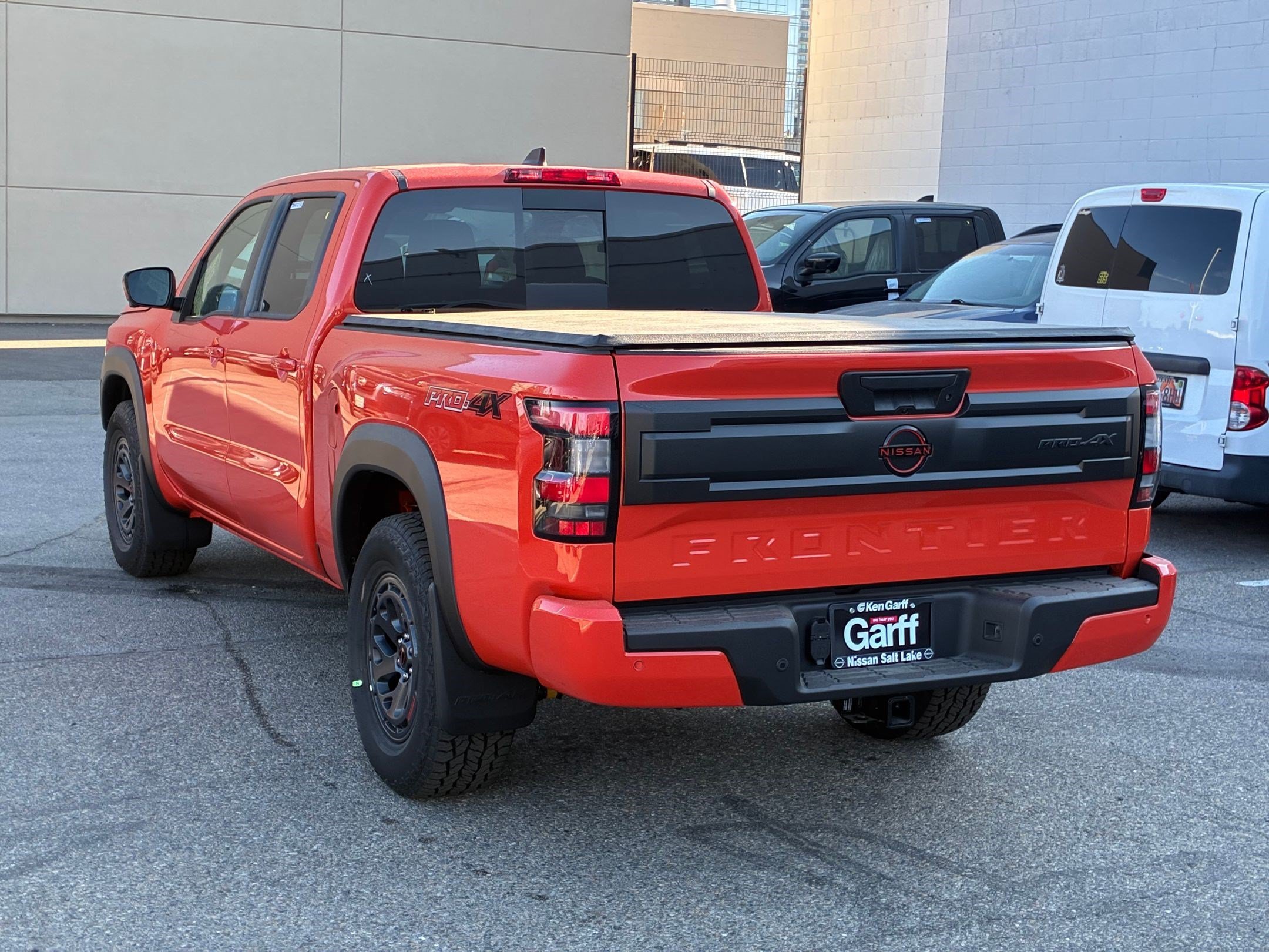 New 2026 Afterburn Orange Nissan Crew Cab PRO-4X® Long Bed image 5