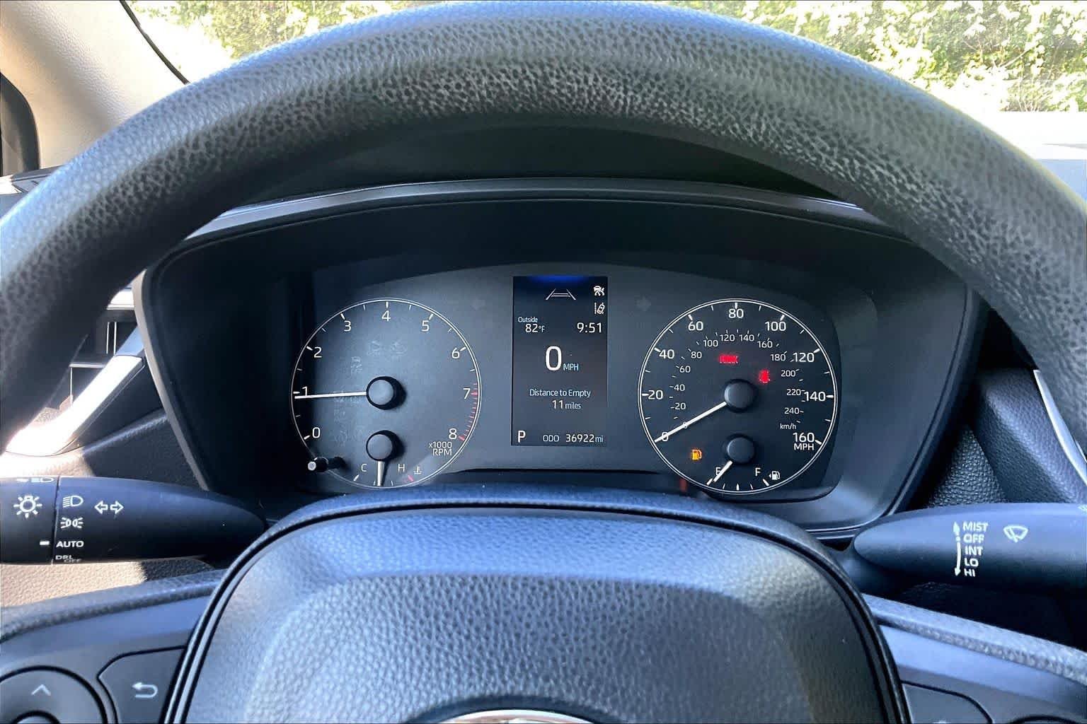 Used 2024 Midnight Black Metallic Toyota LE image 50