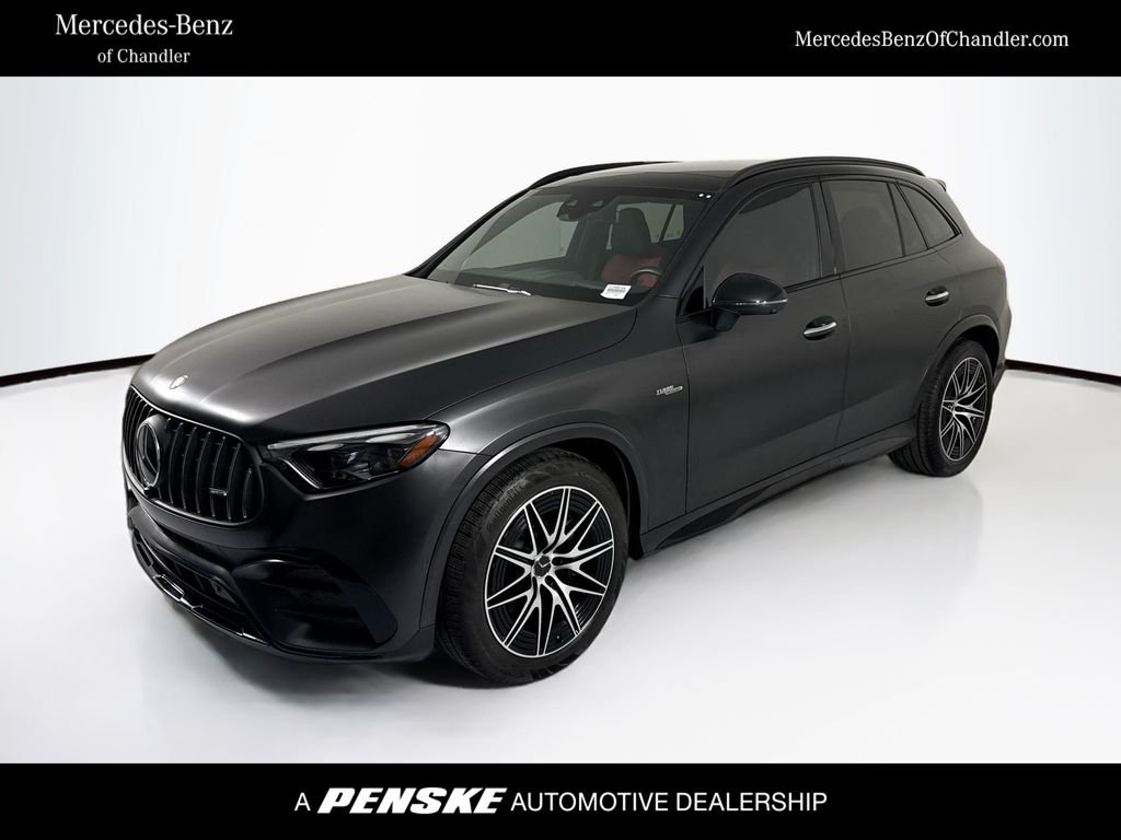 Certified Used 2024 MANUFAKTUR Graphite Gray Magno Mercedes-Benz GLC 43 AMG® image 1