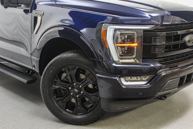 Certified Used 2023 Antimatter Blue Metallic Ford Platinum image 2