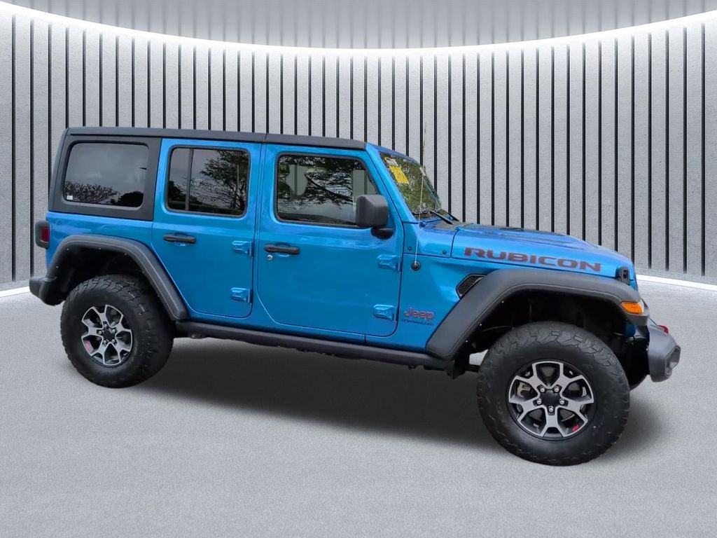 Used 2023 Blue Jeep Rubicon image 4