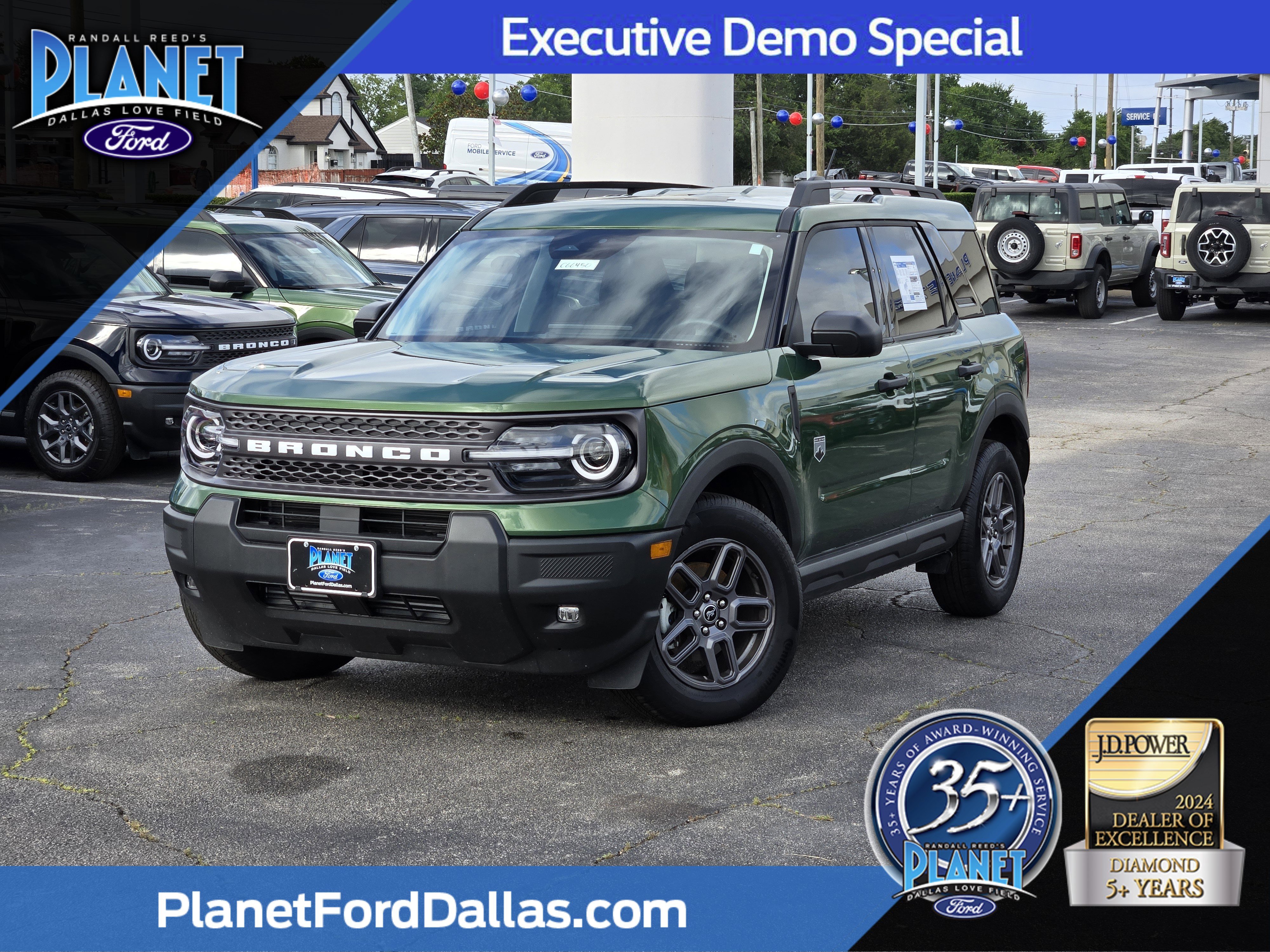 New 2025 Eruption Green Metallic Ford Big Bend image 1