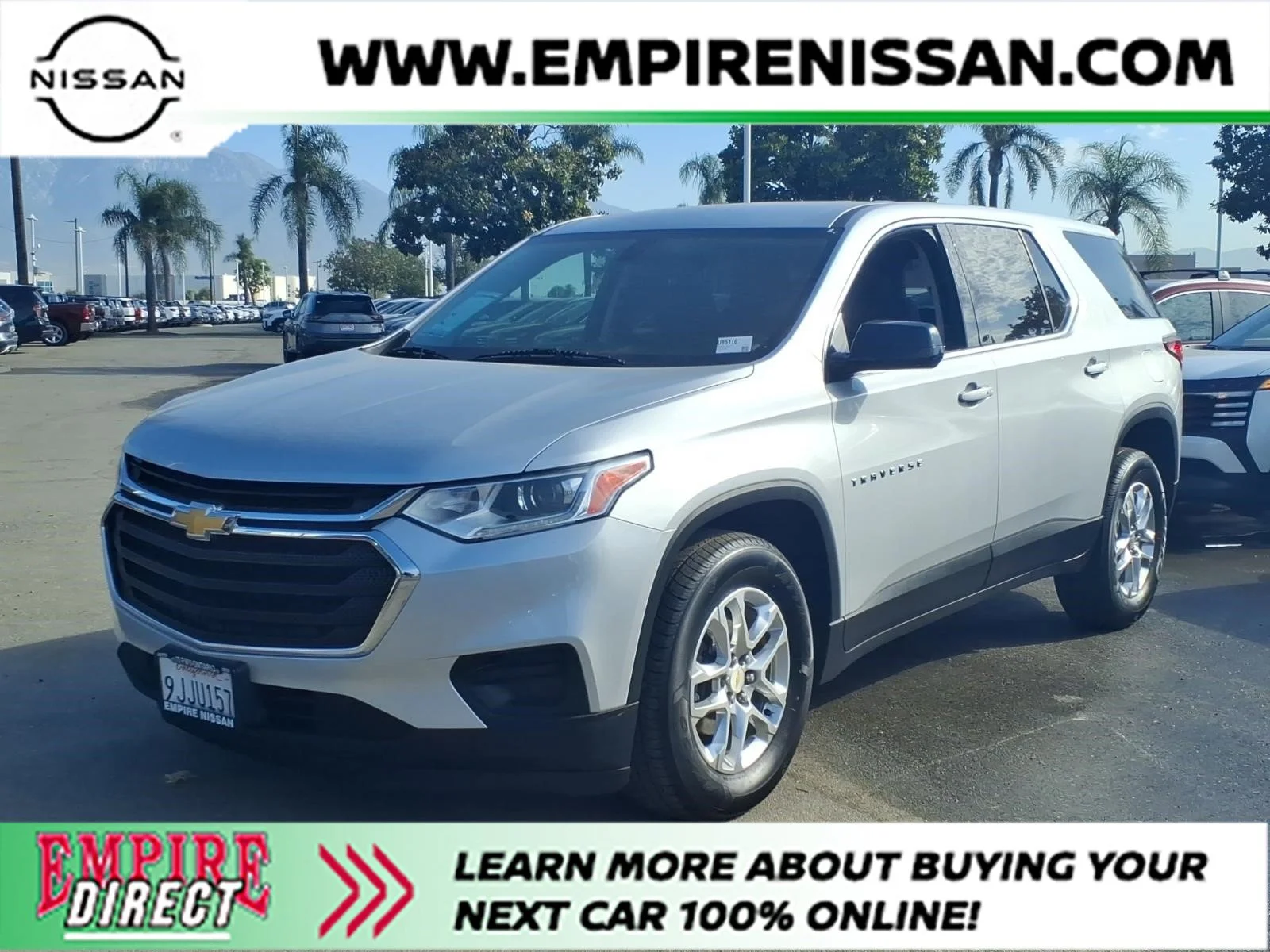 Used 2020 Silver Ice Metallic Chevrolet LS image 1