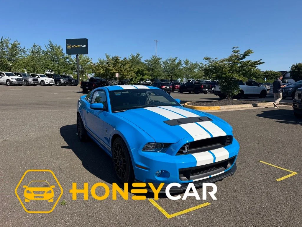 Used 2014 Blue Ford Shelby GT500 image 1