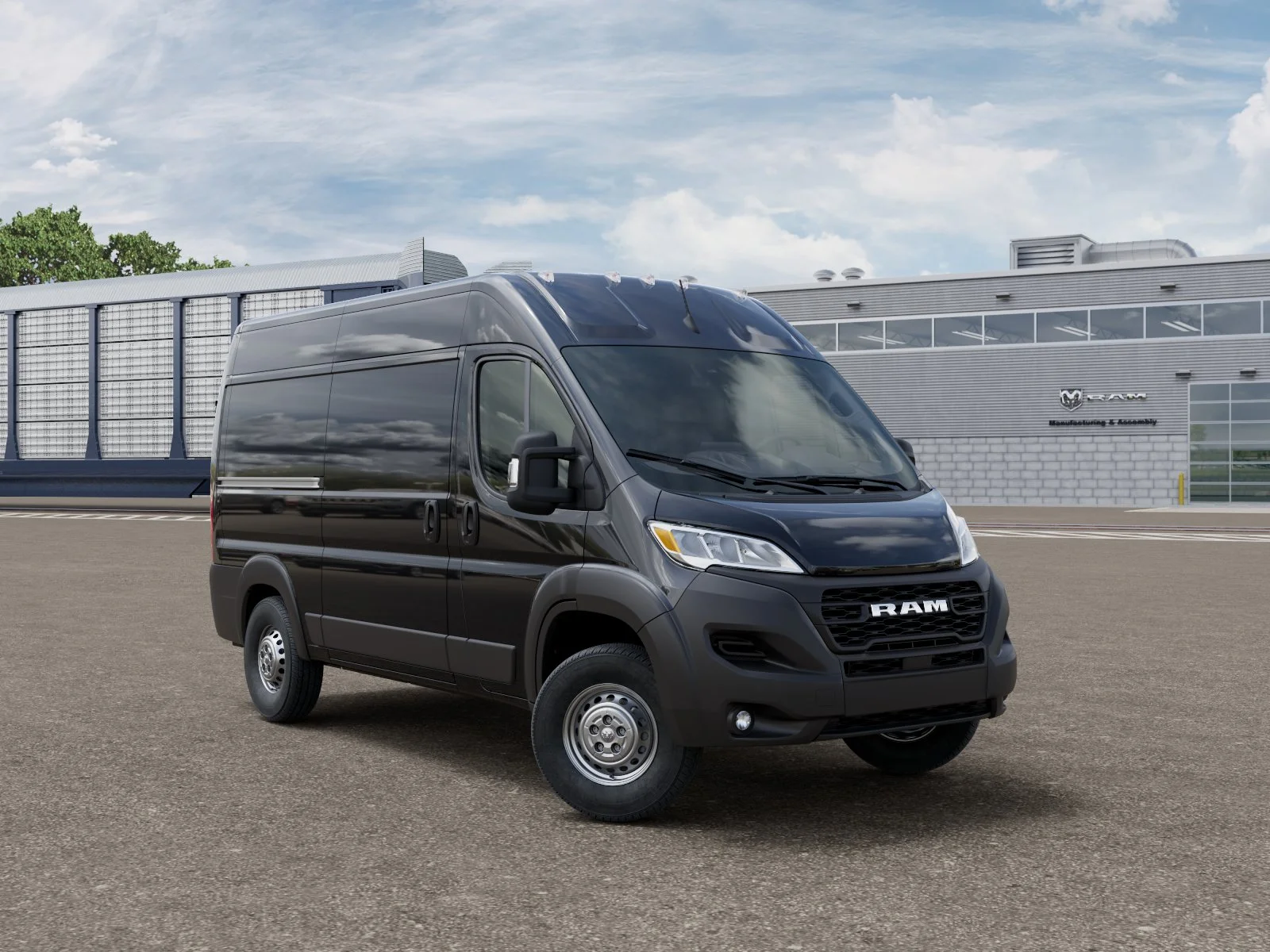 New 2026 Black Clear-Coat Exterior Paint RAM  image 3