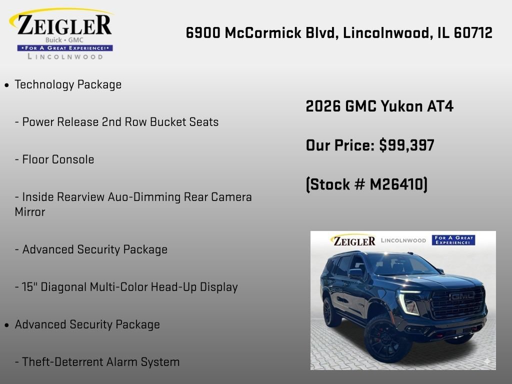 New 2026 Onyx Black GMC AT4 image 6