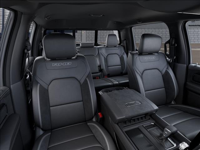 New 2026 Diamond Black Crystal Pearl-Coat Exterior Paint RAM RHO Crew Cab 4x4 5