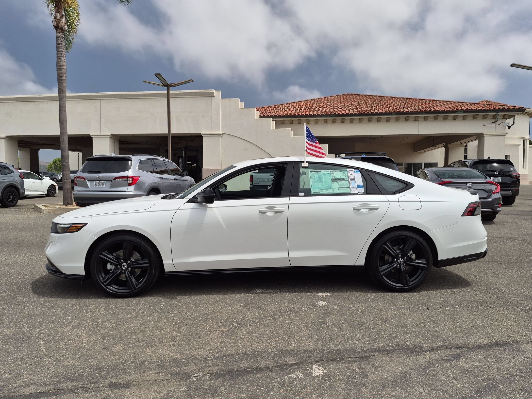 New 2026 Platinum White Pearl Honda Sport-L image 8