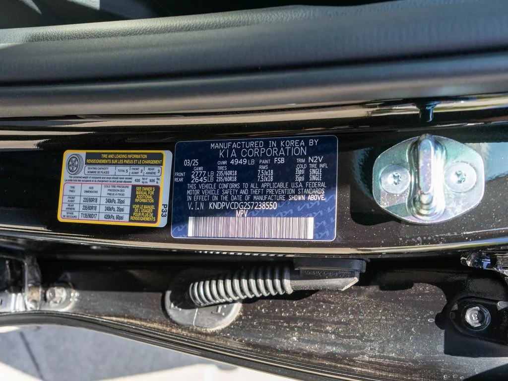 Certified Used 2025 Black Kia EX image 32