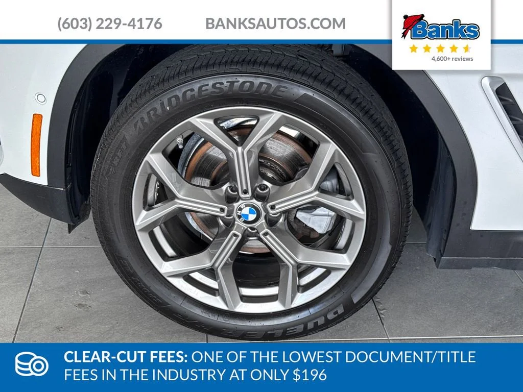 Certified Used 2021 White BMW xDrive30i image 4