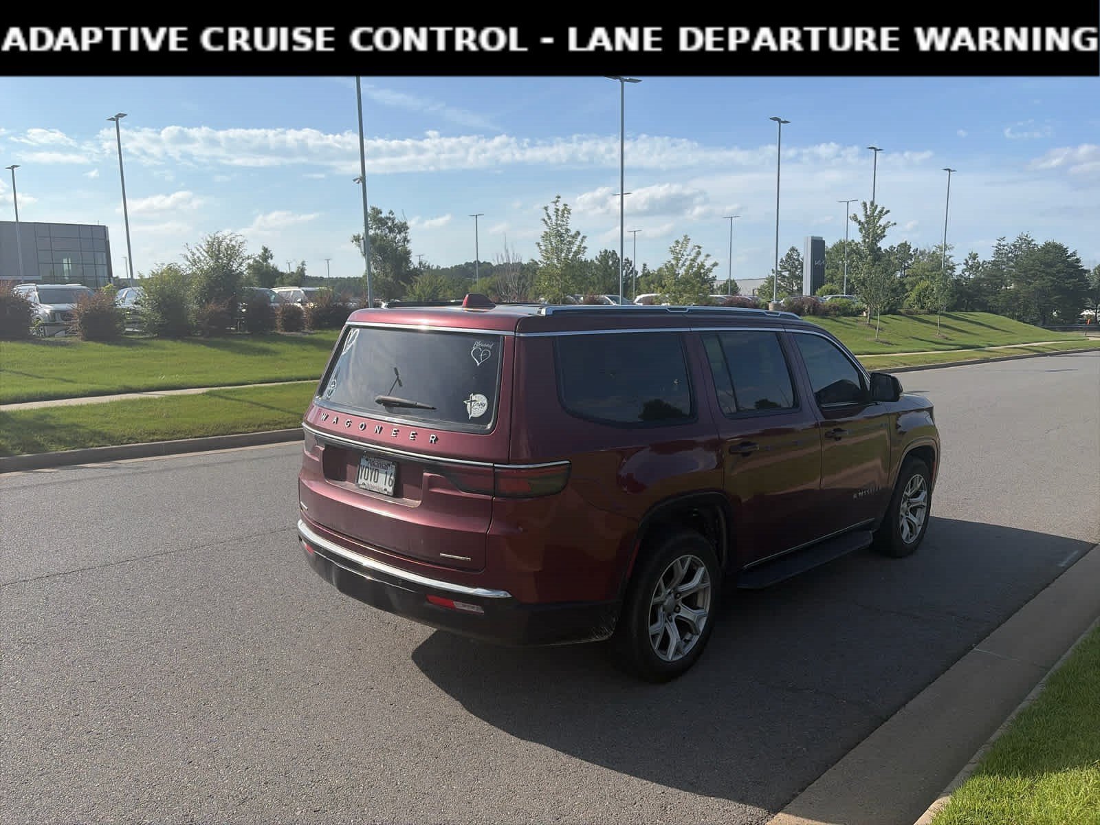 Used 2022 Velvet Red Pearlcoat Jeep Series II image 3