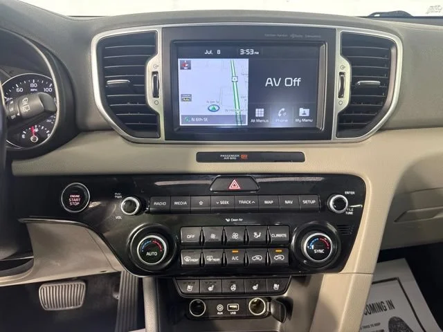 Used 2019 Blue Kia EX image 5