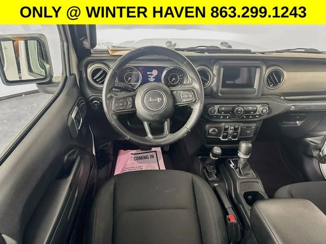 Used 2021 White Jeep Unlimited Willys image 20