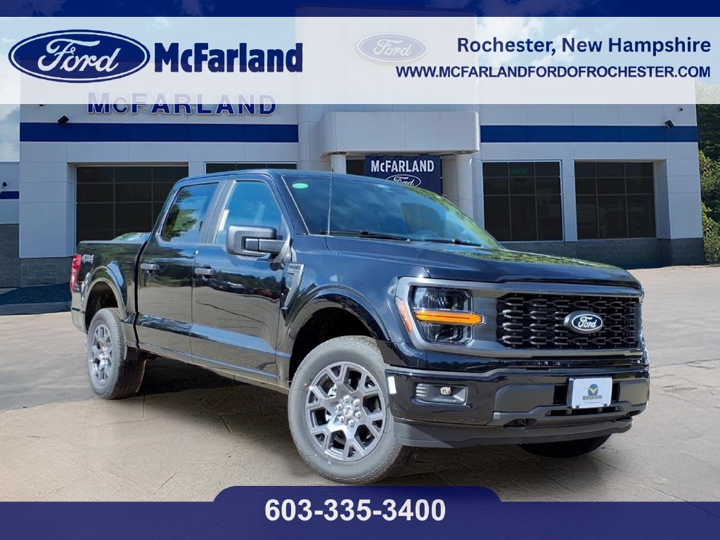 New 2026 Agate Black Metallic Ford STX® image 1