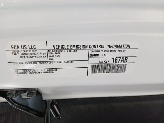 New 2026 Bright White Clear-Coat Exterior Paint Jeep Sport S image 54