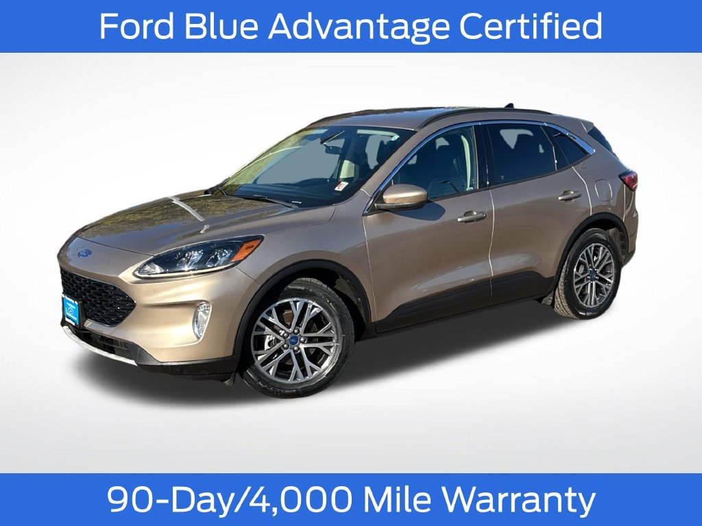 Used 2020 Gold Ford SEL image 1