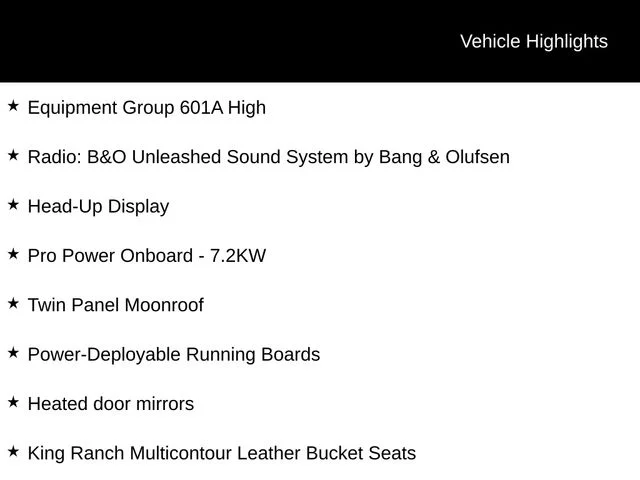 New 2026 Star White Metallic Tri-Coat Ford King Ranch® image 3