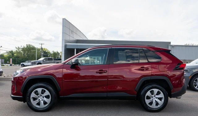 Used 2019 Red Toyota LE image 8