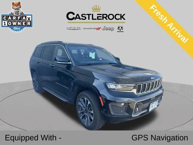 Used 2021 Black Jeep Overland image 1