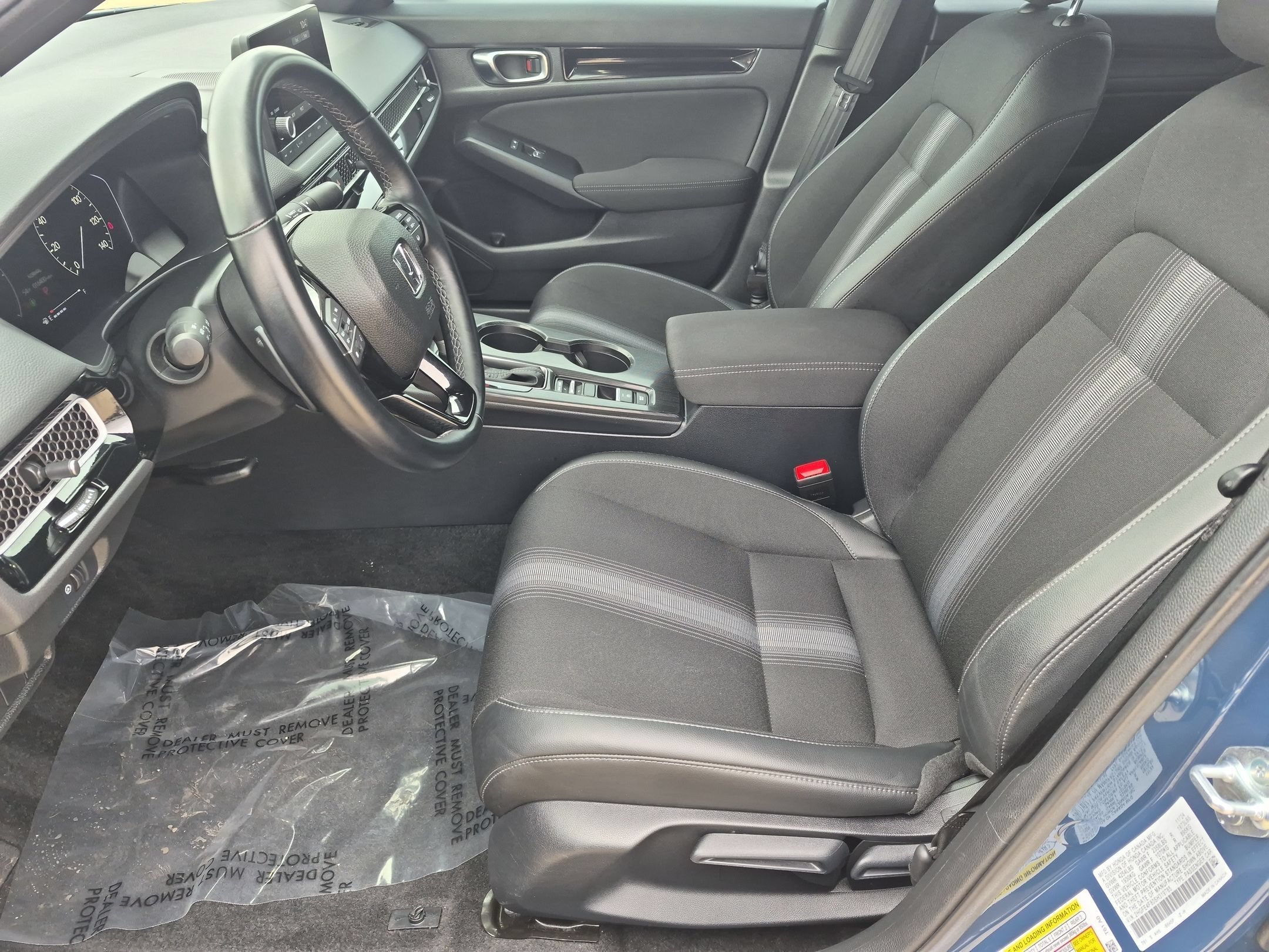 Certified Used 2025 Blue Lagoon Pearl Honda Sport Sedan image 12