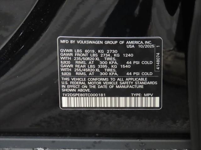 New 2026 Deep Black Pearl Volkswagen Pro image 30