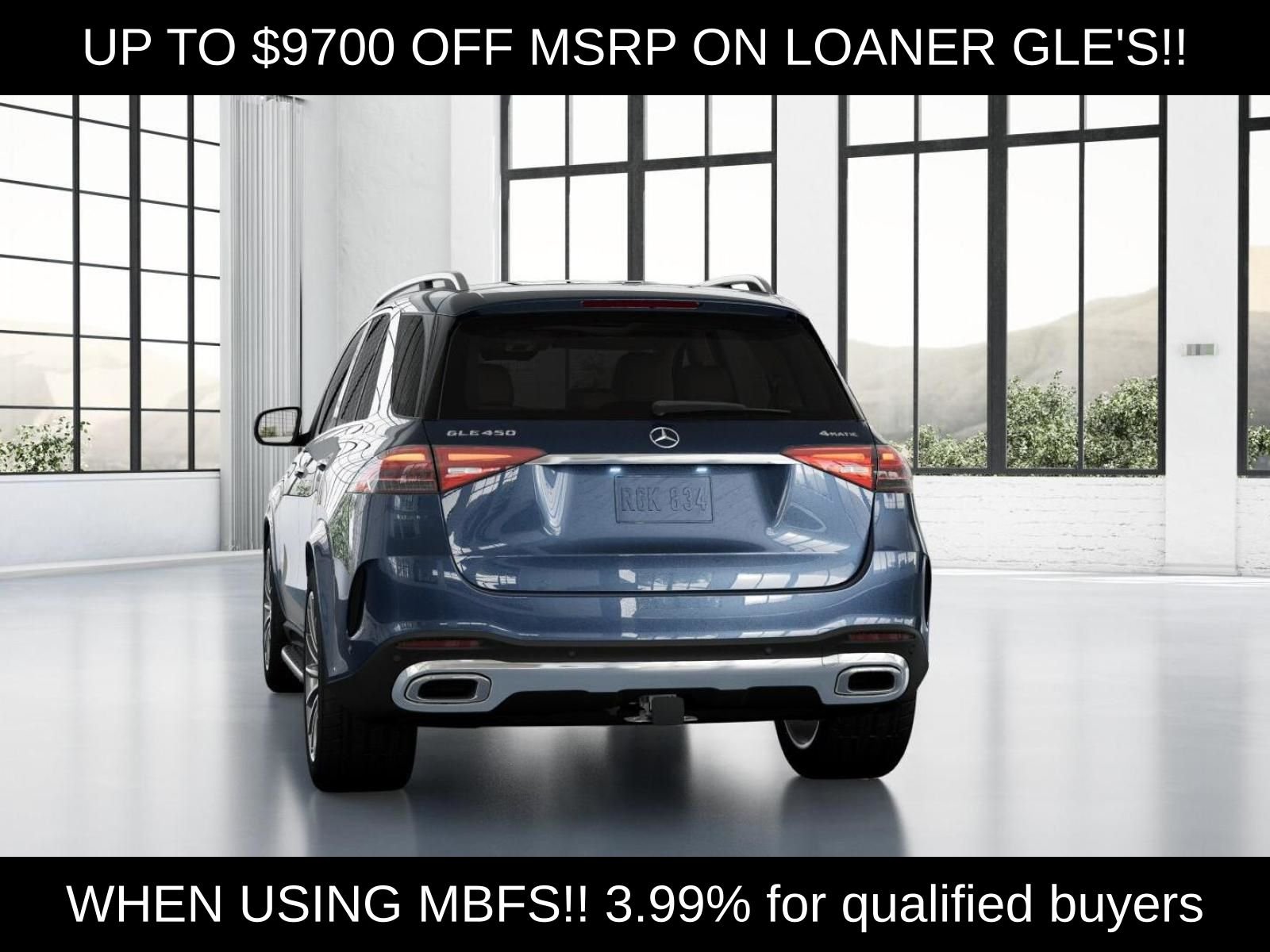 Certified Used 2026 Blue Mercedes-Benz GLE 450 image 28