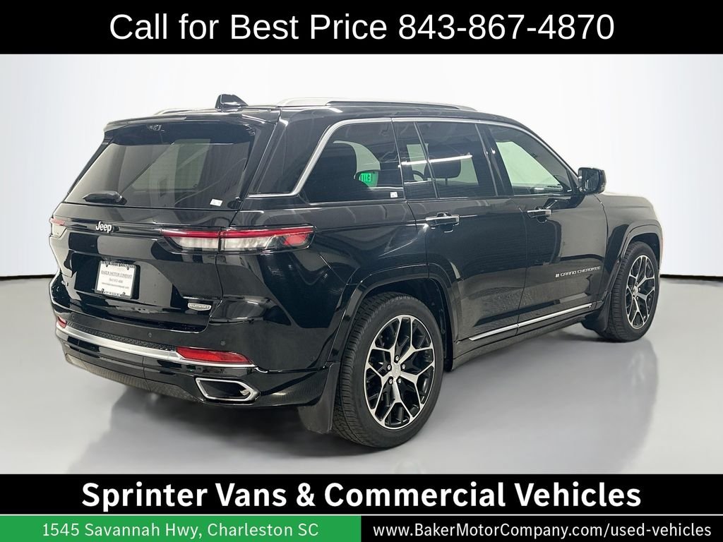 Used 2023 Black Jeep Summit Reserve image 10
