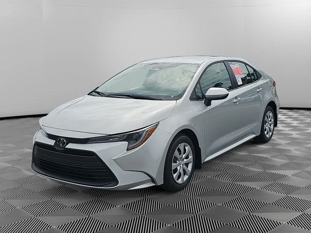 New 2026 Classic Silver Metallic Toyota LE image 1