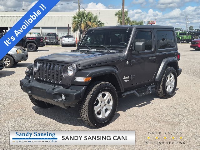Used 2020 Crystal Metallic Jeep Sport S image 1