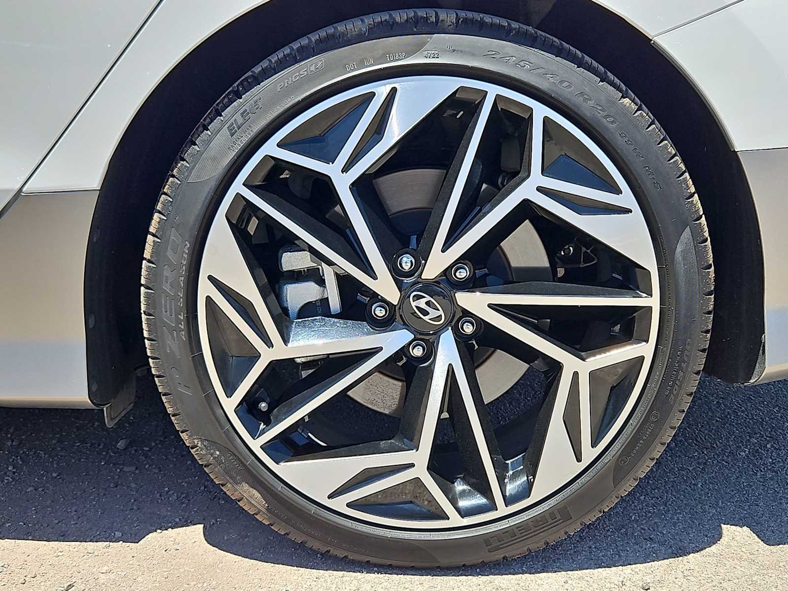 Certified Used 2023 Serenity White Hyundai SEL image 13