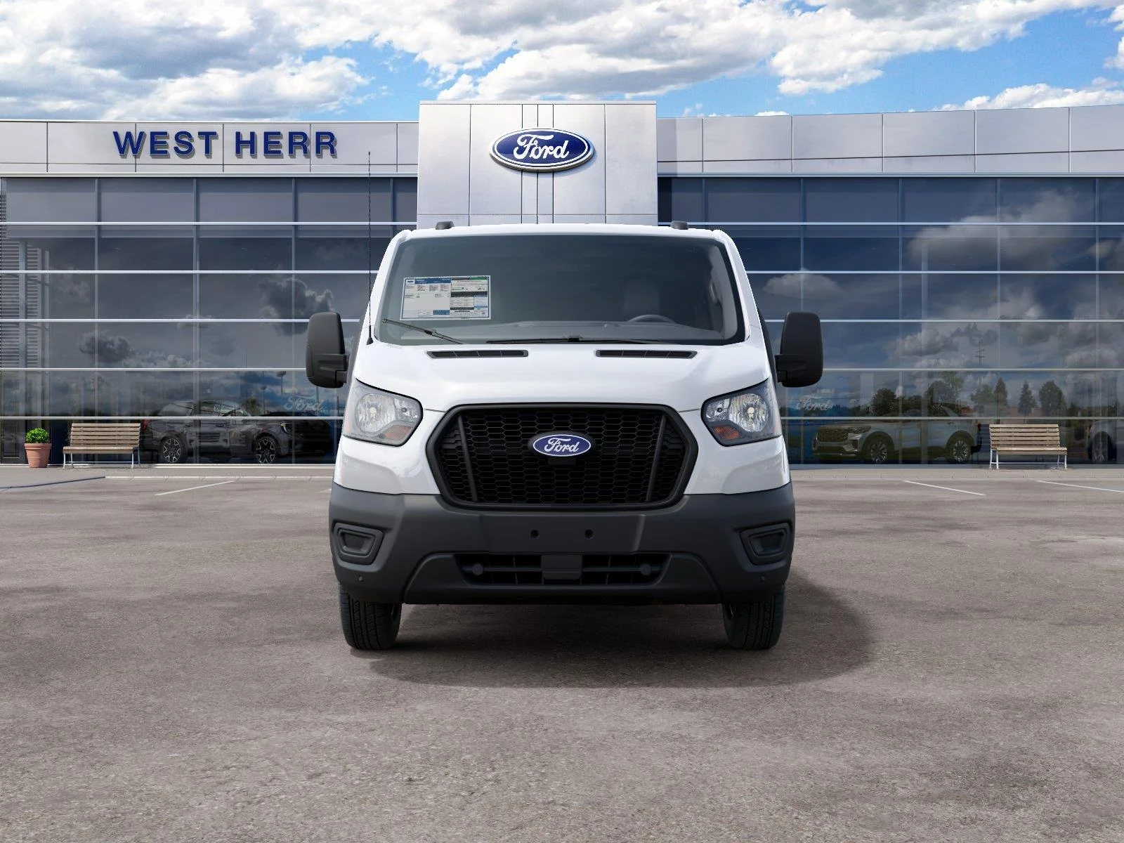 New 2027 Oxford White Ford Cargo Van image 7