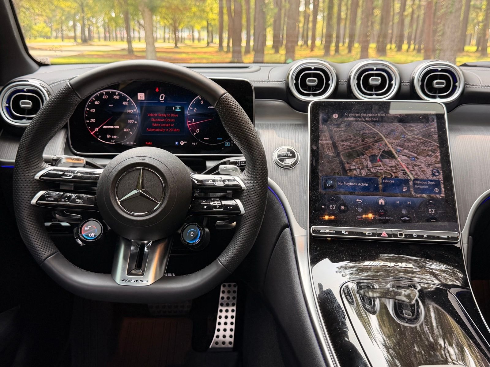 Certified Used 2026 MANUFAKTUR Alpine Gray Mercedes-Benz GLC 43 AMG® image 3