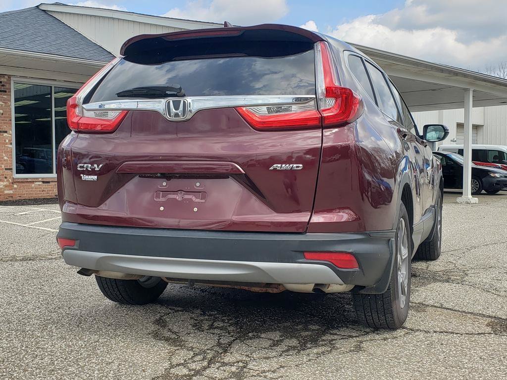 Used 2018 Burgundy Honda EX-L AWD Heated Leather Moonroof image 3