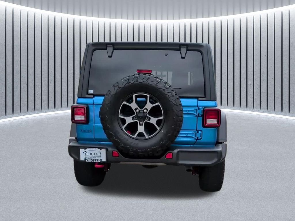 Used 2023 Blue Jeep Rubicon image 11