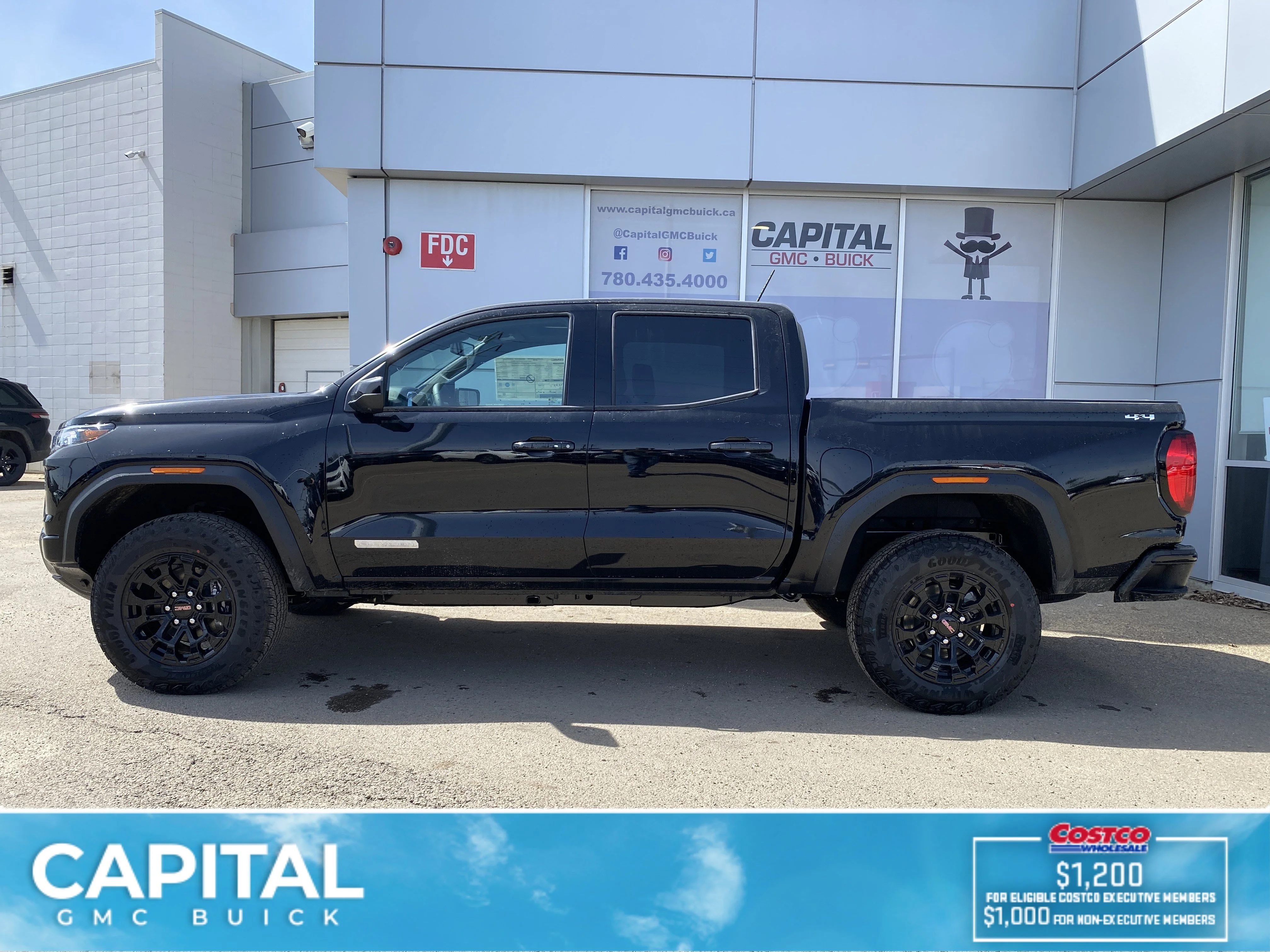 New 2026 ONYX BLACK GMC 4WD Elevation image 3