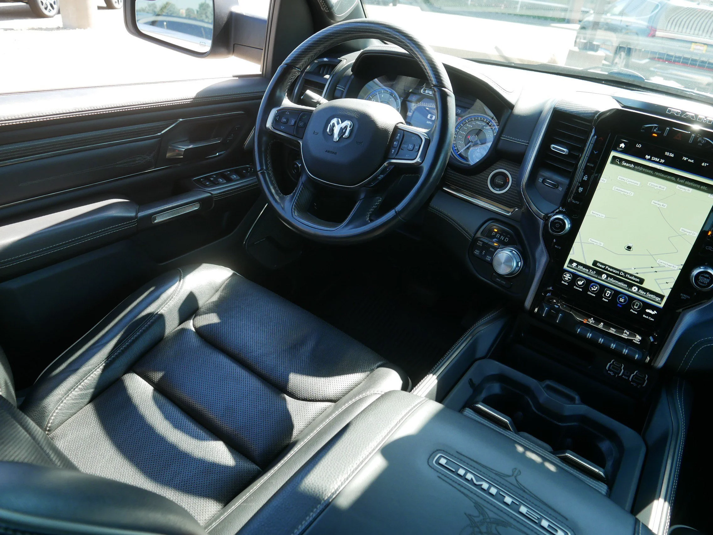 Used 2020 Billet Silver Metallic Clearcoat Ram Limited image 9