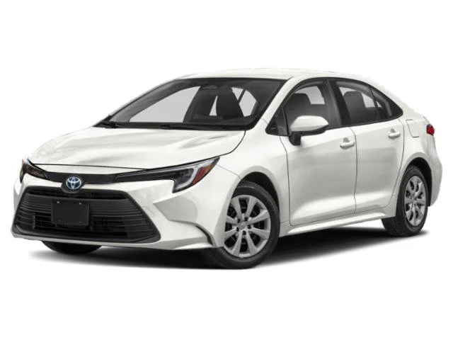 Used 2024 Classic Silver Metallic Toyota Hybrid LE image 1