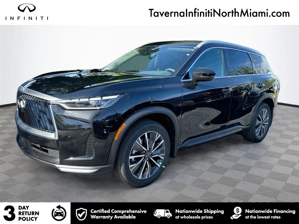 New 2027 MINERAL BLACK INFINITI Luxe FWD image 1