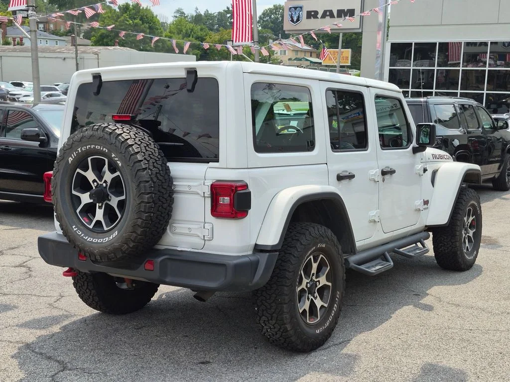 Used 2021 White Jeep Unlimited Rubicon image 6