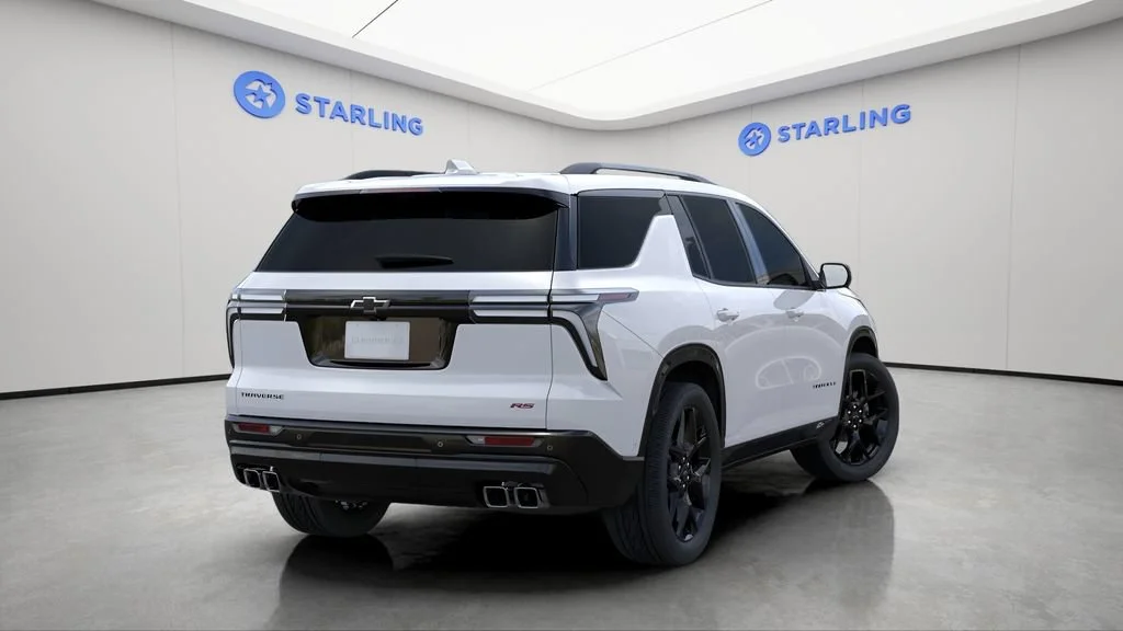 New 2026 Polar White Tricoat Chevrolet RS image 3