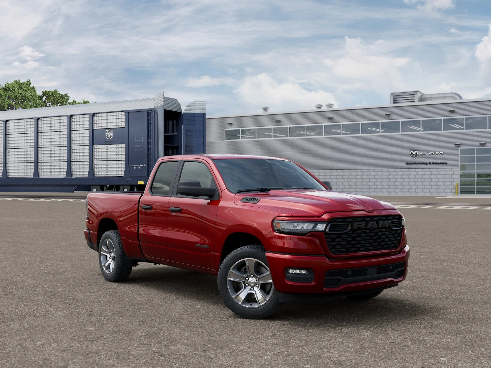 New 2026 Molten Red Pearlcoat RAM Express image 5