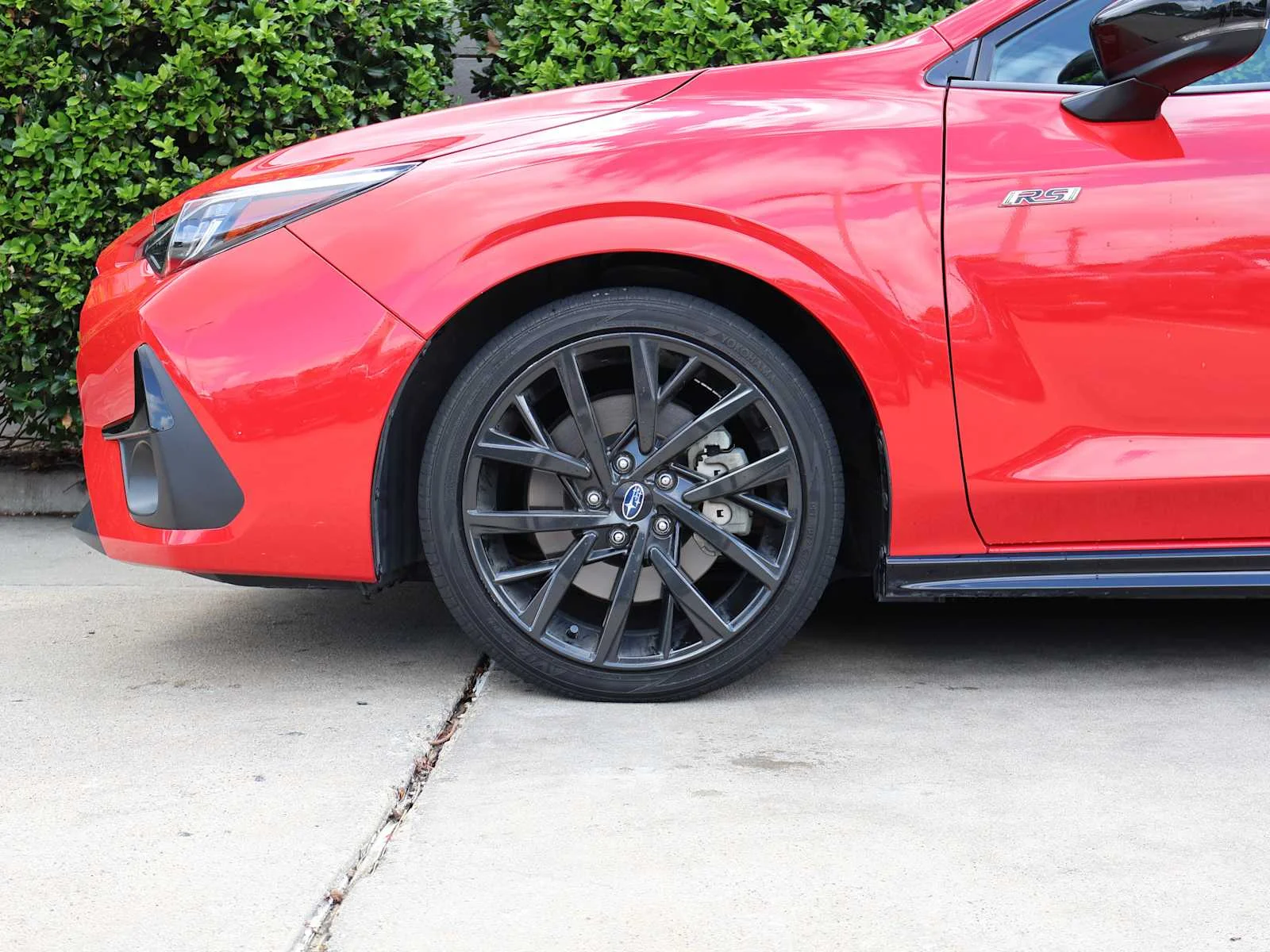 Used 2024 Pure Red Subaru RS image 5