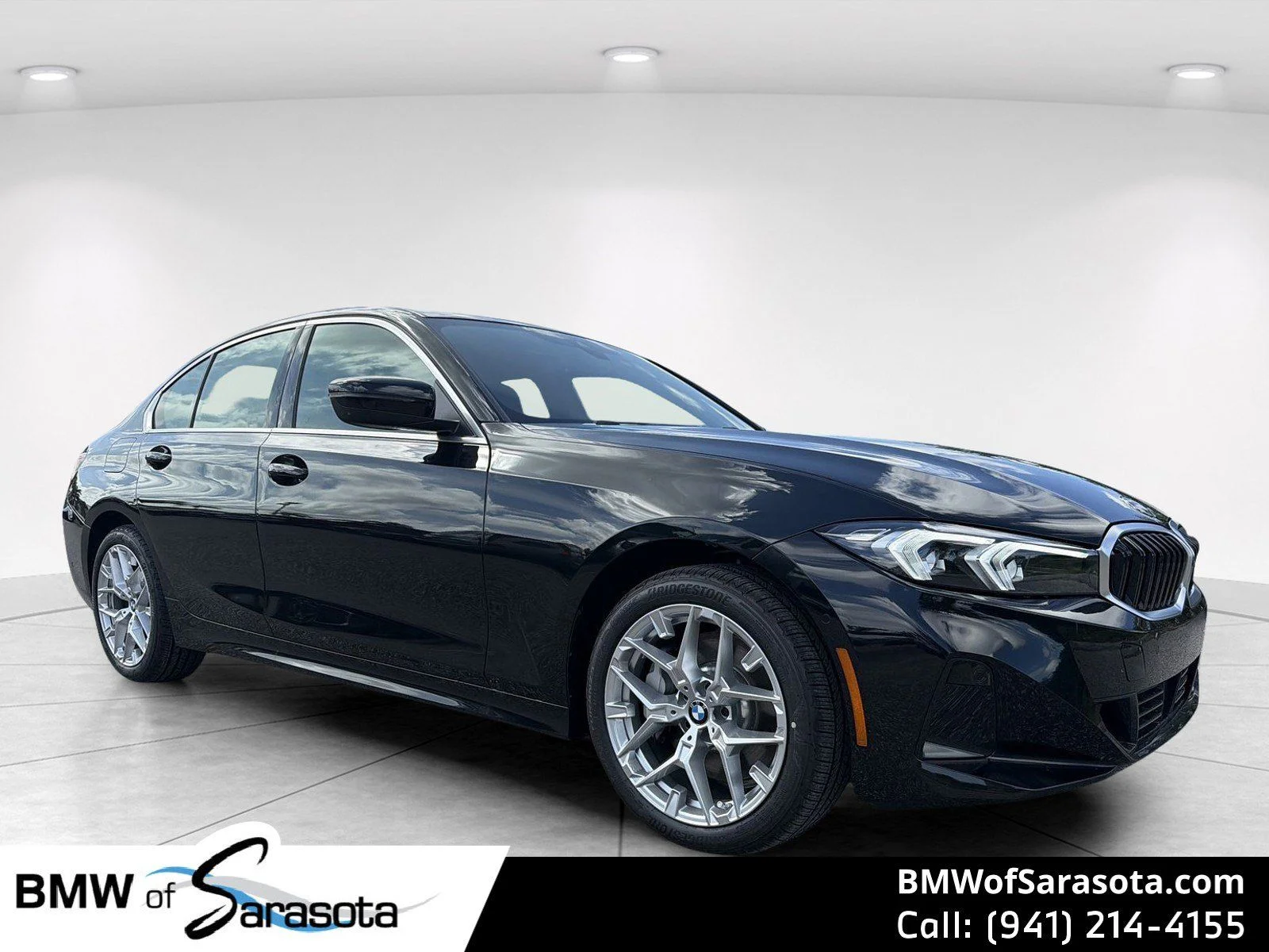 New 2026 Black Sapphire Metallic BMW 330i xDrive image 1