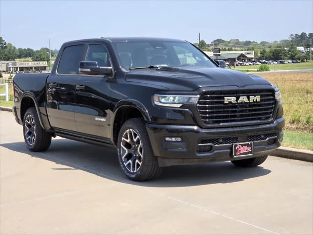 New 2026 Diamond Black Crystal Pearl-Coat Exterior Paint RAM LARAMIE image 1