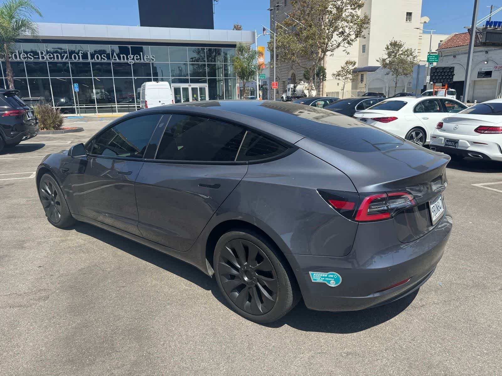 Used 2022 Solid Black Tesla Long Range image 6