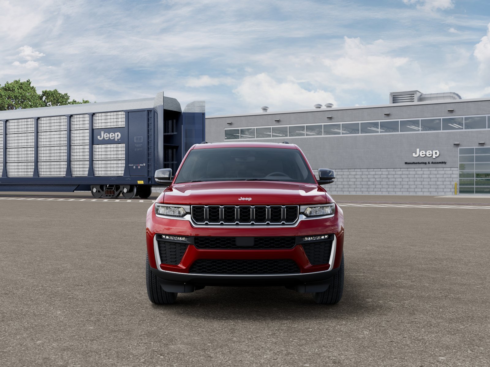 New 2027 Red Hot Pearlcoat Jeep Limited image 6