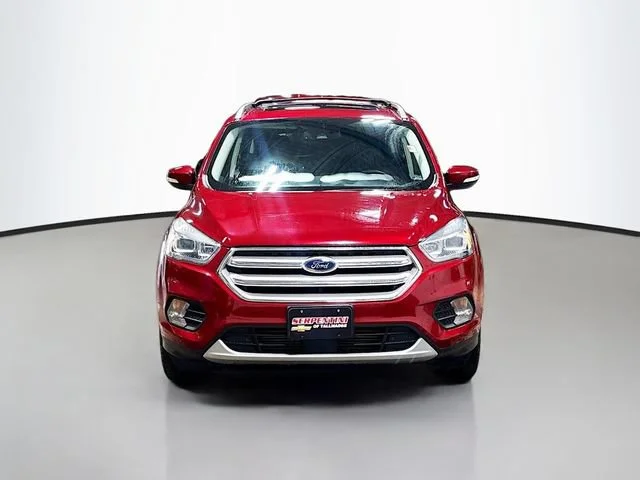 Used 2018 Ford Escape Titanium with VIN 1FMCU9J94JUA79813 for sale in Tallmadge, OH