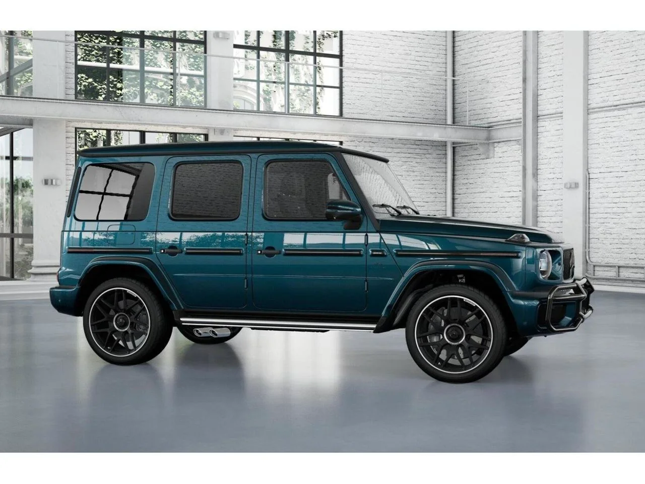New 2027 MANUFAKTUR Sea Blue metallic Mercedes-Benz AMG® G 63 SUV image 14