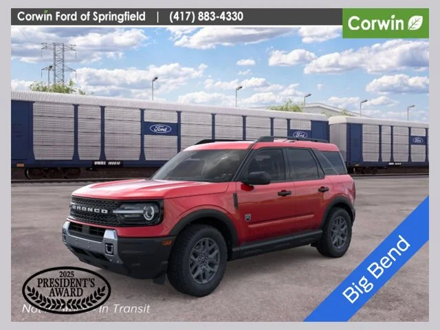 New 2026 Ruby Red Metallic Tinted Clearcoat Ford Big Bend® image 1