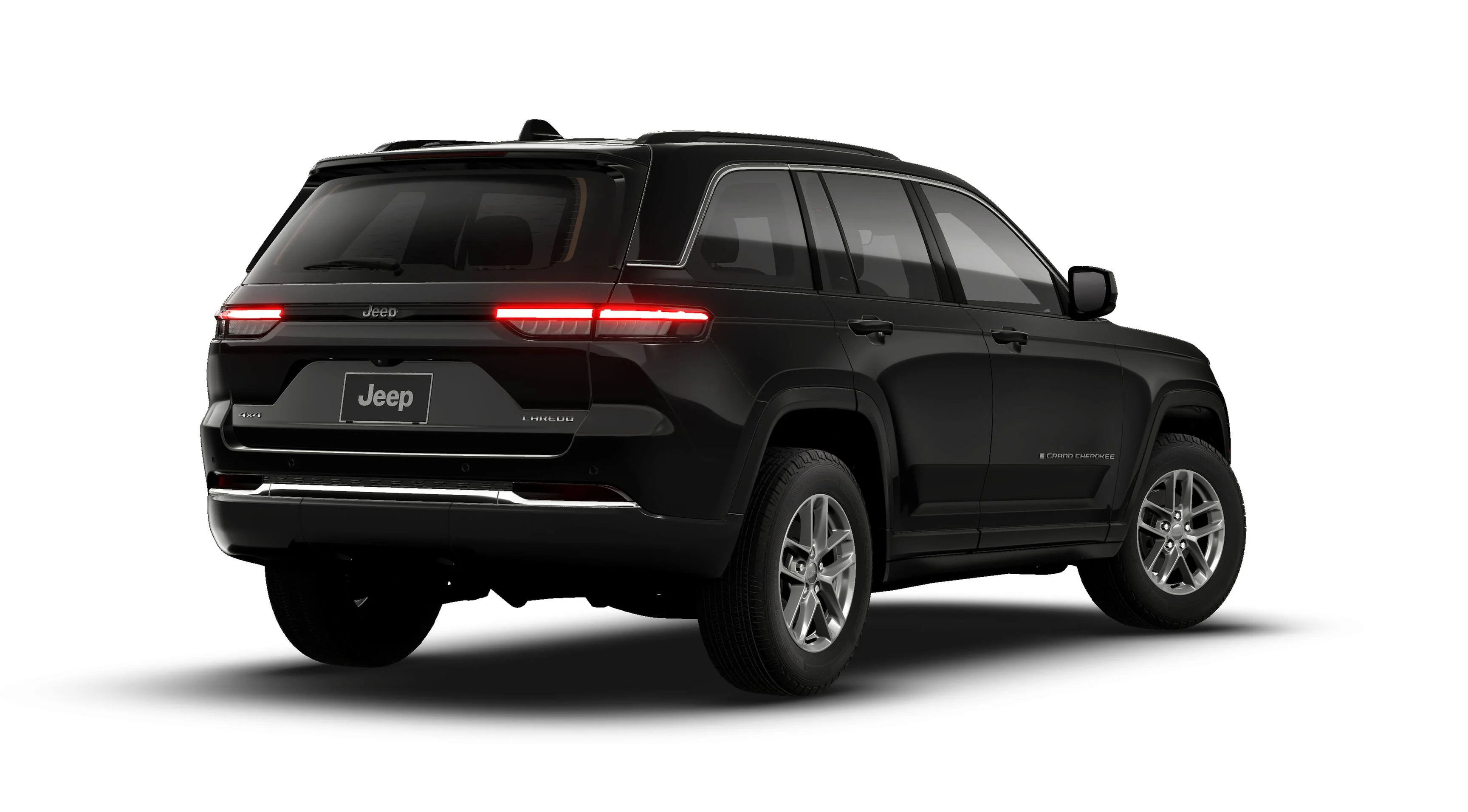 New 2026 Diamond Black Crystal Pearl-Coat Exterior Paint Jeep Laredo X image 14
